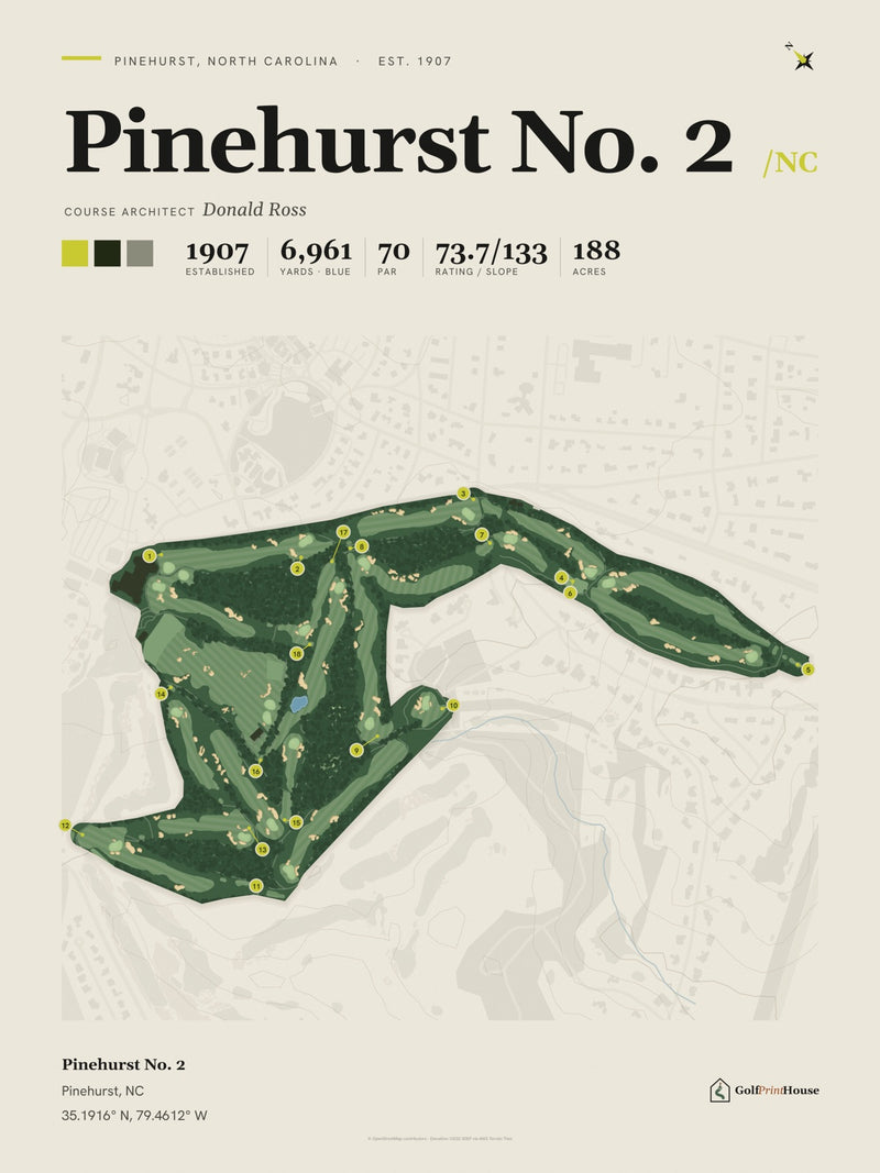 Pinehurst No. 2 Print